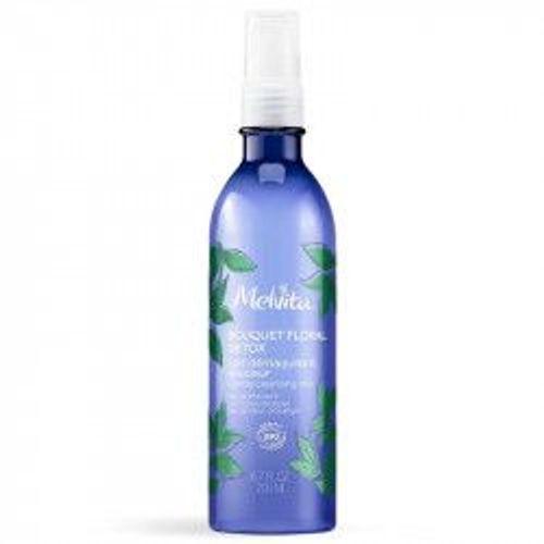 Melvita Bouquet Floral Detox Lait Démaquillant Douceur Bio 200ml 