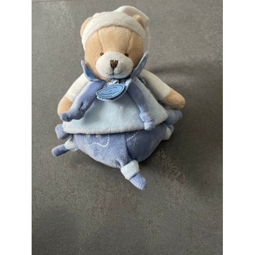 Doudou Ours Musical Doudou Et Compagnie Bleu