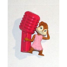 Figurine Alvin Et Les Chipmunks Macdo La Chipette Ecureuil Brittany Micro Lumineux Fox