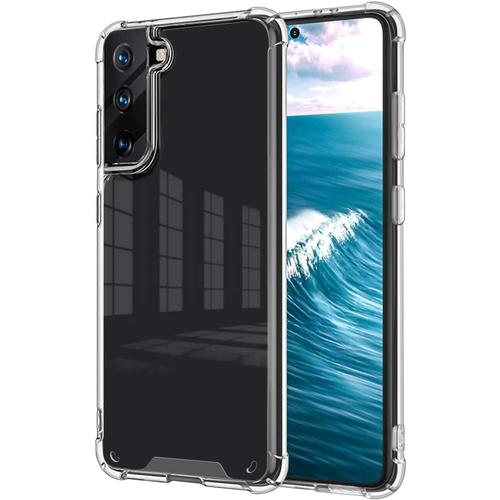 Coque Samsung Galaxy S21 Ultra 5g Souple Transparente Flexible Bumper En Gel Tpu Silicone Invisible Antichoc Avec Bords Renforcés - Accessoires Pochette Case