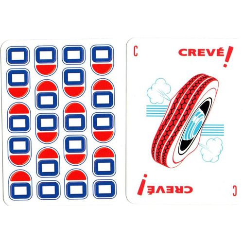 Carte "Crevé" Pour 1000 Bornes