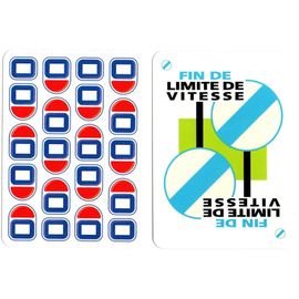 Carte "Fin De Limite De Vitesse" Pour 1000 Bornes