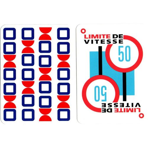 Carte "Limite De Vitesse 50" Pour 1000 Bornes