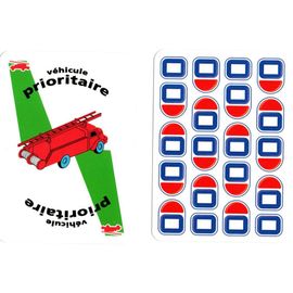 Carte "Véhicule Prioritaire" Pour 1000 Bornes