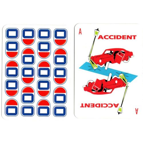Carte "Accident" Pour 1000 Bornes