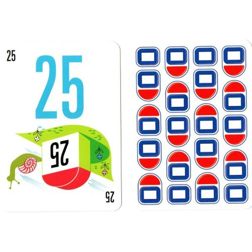 Carte "25" Pour 1000 Bornes