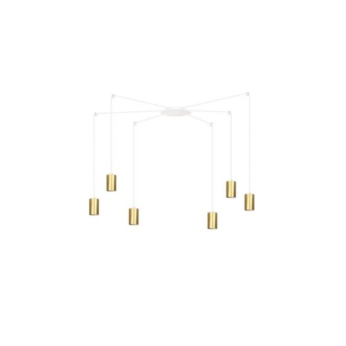Suspension Traker, Blanc, 300x300x14 Cm