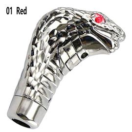 Pommeau De Changement De Vitesse Universel Cobra, Led Bleu/Rouge, Manuel Et Automatique