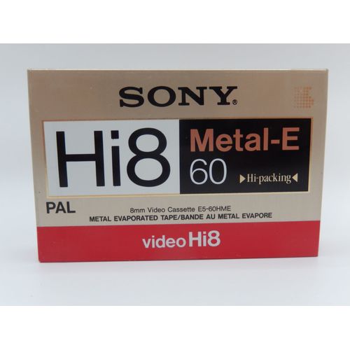 K7 POUR CAMESCOPE SONY HI8 60 METAL-E