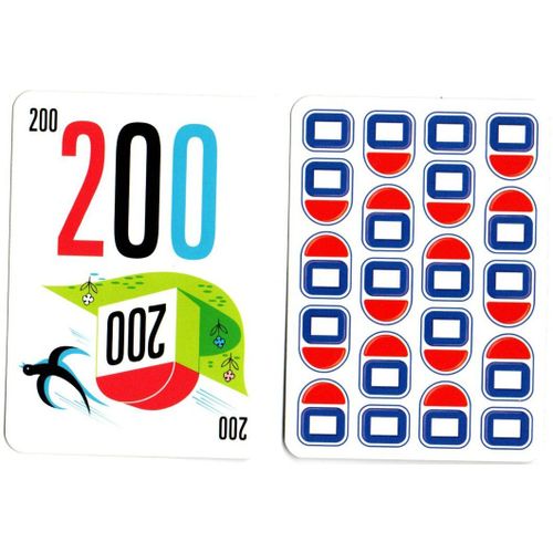 Carte "200" Pour 1000 Bornes