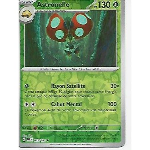 Carte Pokemon Astronelle 012/182 Reverse Faille Paradoxe