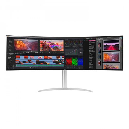 Dis 49 Lg 49bq95c-w Ultrawide Curved Qhd Ah-ips