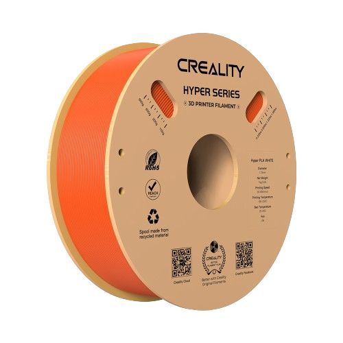 Creality 3d Hyper Series Pla Acide Polylactique (pla) Orange 1 Kg