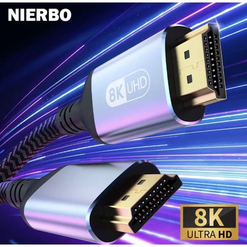 Cable HDMI 2.1 4K 120Hz 8K compatible HDR UHD ARC 48Gb/Sec - 3m