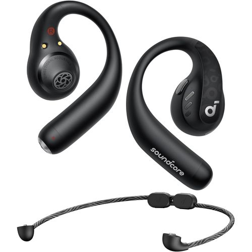 Anker Soundcore AeroFit Pro - Écouteurs sans Fil Open Ear - Confort Optimal, Ajustement sûr, Ergonomiques -  Son Riche avec LDAC - Bluetooth 5.3, IPX5, 46 Heures de Lecture
