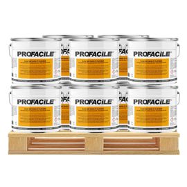Peinture blanc mat intérieur murs et plafonds, 2 en 1, Impression et Finition PROFACILE 10 x 10L
