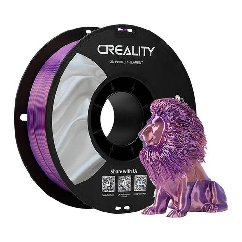 Cr-silk Pla Filament Rosa/lila, 3d-kartusche (1 Kg, 1,75 Mm, Auf Roll