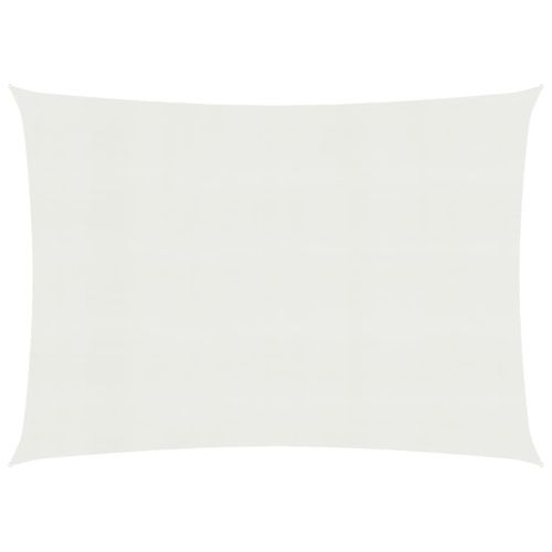 Vidaxl Voile D'ombrage 160 G/M² Blanc 5x6 M Pehd