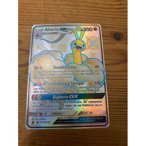 Pokemon Altaria Gx Sv77/Sv94