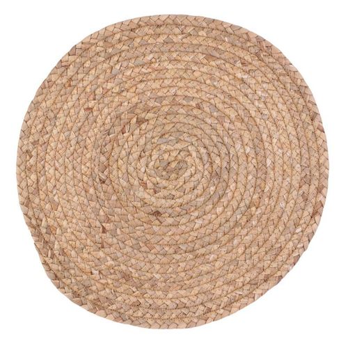 Paris Prix - Set De Table Tressé "Jonc De Mer" 38cm Naturel