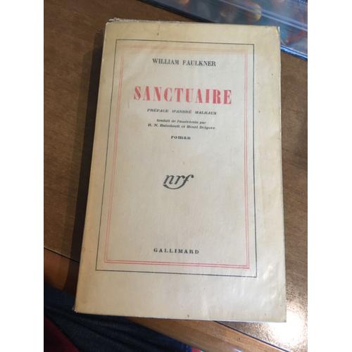Sanctuaire - Préface D'André Malraux - Traduit De L'Américain Par H.N. Raimbault Et Henri Delgove