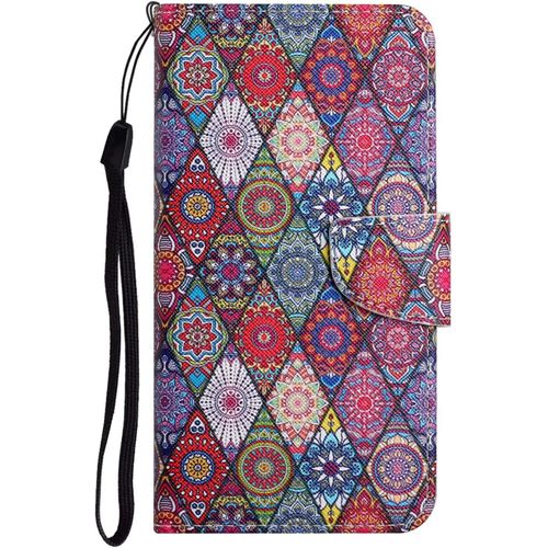 Coque Pour Samsung Galaxy A05s, Coloree Charme Housse Antichoc, Sensation Confortable, Fermeture Magnetique Flip Etui Pour Samsung Galaxy A05s Coque Cuir Pu