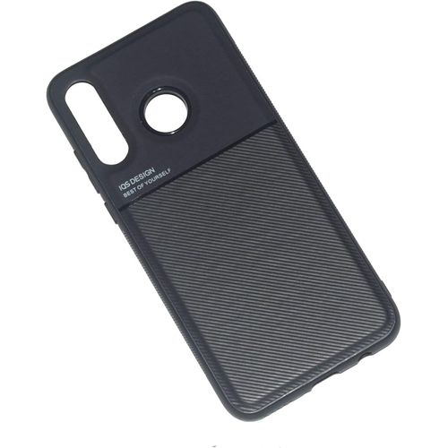 Coque Housse Etui Plaque De Metal Integree Pour Huawei P30 Lite/Nova 4e - Noir