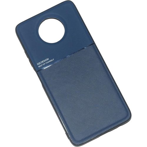 Coque Housse Etui Plaque De Metal Integree Pour Xiaomi Redmi Note 9 5g/Xiaomi Redmi Note 9t - Bleu