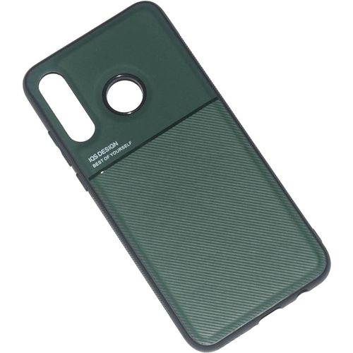 Coque Housse Etui Plaque De Metal Integree Pour Huawei P30 Lite/Nova 4e - Vert