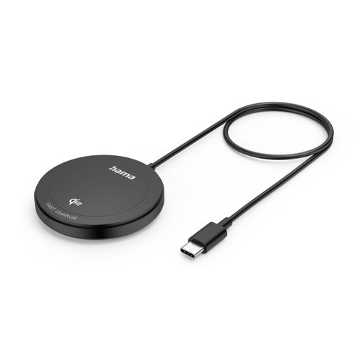 Chargeur Qi2 Sans Fil, 15w, Chargeur Ss Fil Rap., Magnétique, Noir