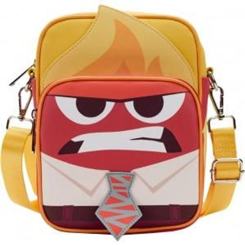 Loungefly: Disney Pixar - Inside Out - Anger Cosplay Passport Bag
