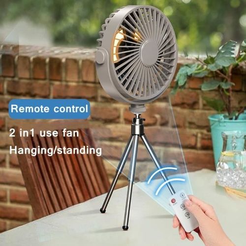 Mini ventilateur Portable à télécommande - Rotation à 360 ° - 3 vite