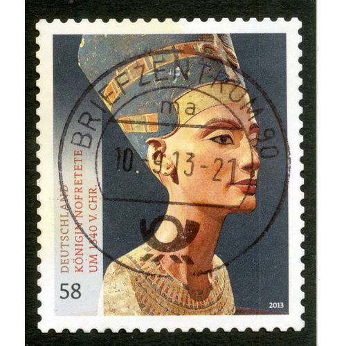 Timbre Oblitéré Deutschland, Königin Nofretete Um 1340 V. Chr., 2013, 58