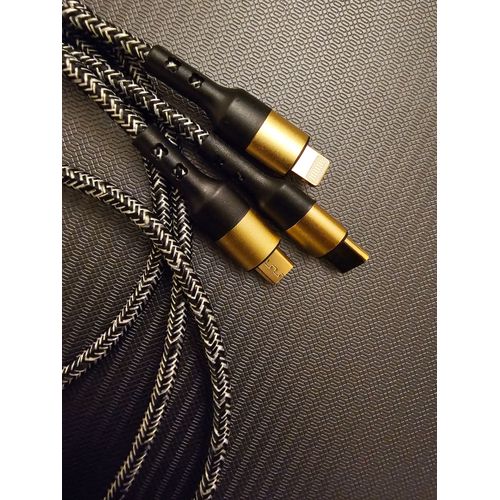 Cable Chargeur Universel Rapide Iphone/Android Usb Typec/Iphone/Micro Usb