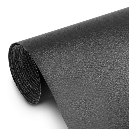 Patch De Réparation Inf Autocollant Cuir Artificiel 50x138 Cm Le Noir