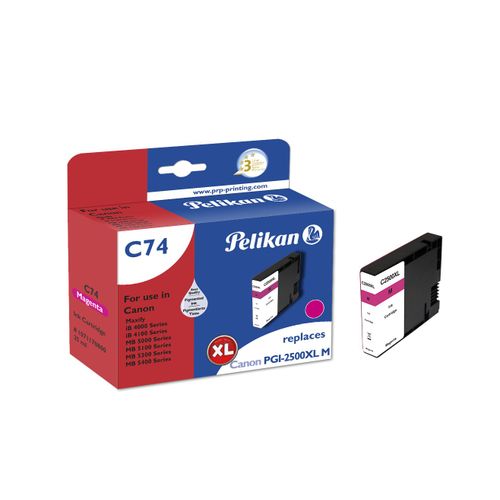 Pelikan C74 Magenta Cartouche D'encre 1 Pièce(s) Compatible Rendement