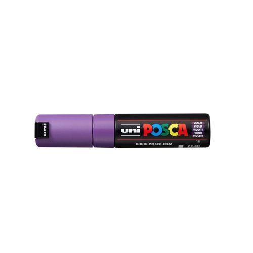 Uni-Ball Marqueur Peinture Posca (Pc-8k), Violet