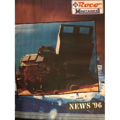Depliant Roco Minitanks News 96-Roco