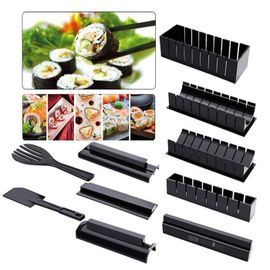 Outils À Sushi Td® 10 Pièces Sûr Et Durable Machine À Rouler Les Sushis Diy