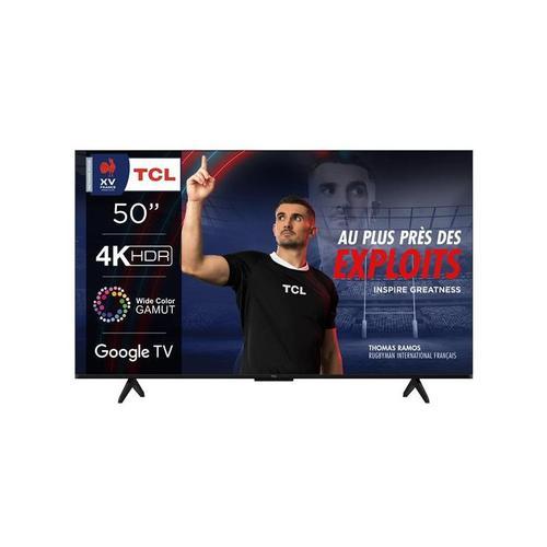 TCL 50P79B 50" (126 cm) LED TV, 4K UHD, HDR, Smart TV, Google Assistant, Dolby Atmos, Google TV