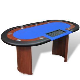 Tapis de poker rectangulaire en caoutchouc, tapis de table avec