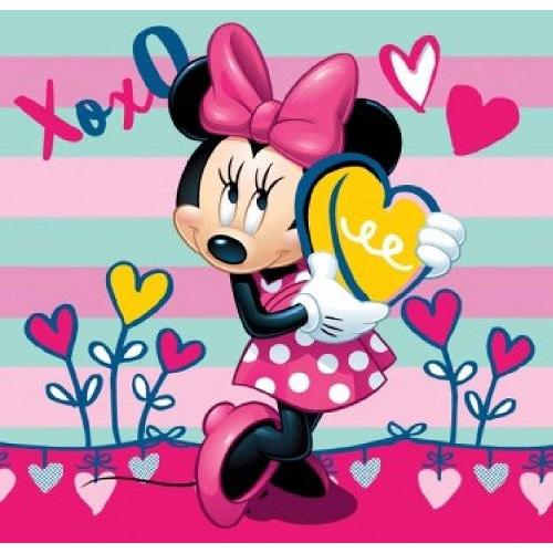 Minnie Disney : Housse De Coussin / Taie D'oreiller 40x40cm - Neuf