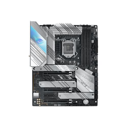 ASUS ROG STRIX Z590-A GAMING WIFI - Carte-mère - ATX - Socket LGA1200 - Z590 Chipset - USB-C Gen1, USB 3.2 Gen 1, USB 3.2 Gen 2, USB-C Gen 2x2 - 2.5 Gigabit LAN, Wi-Fi 6 - carte graphique...