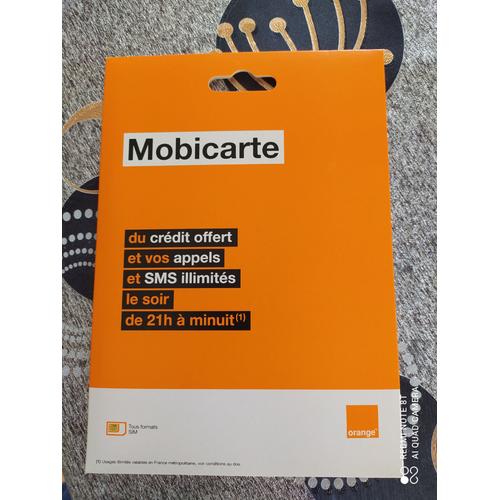 Pochette Mobicarte (Tous Formats Sim)