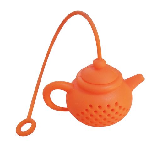 Infuseur À Thé Créatif En Forme De Théière, Passoire En Silicone, Sachet De Thé, Diffuseur De Filtre À Cuir Chevelu, Accessoire De Théière, Gadget De Cuisine, 1pc