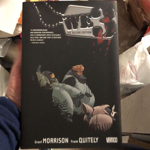 We3: The Deluxe Edition By Grant Morrison Oversized Hardcover