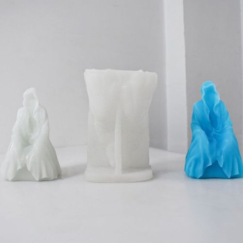 Moule En Silicone En Forme De Mort Pour Bricolage, Moule D'ornements, Artisanat, Outil Exécutif