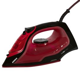 Fer à repasser vapeur avec 7 fonctions 2200W Clatronic DB 3752 Noir/rouge
