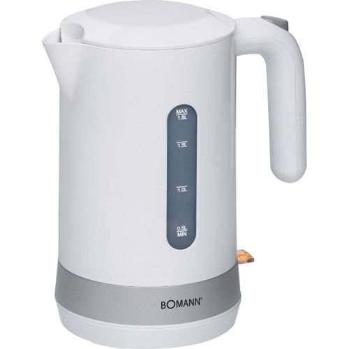 Bouilloire électrique 1,8L 2200W Bomann WK 5012 CB Blanc