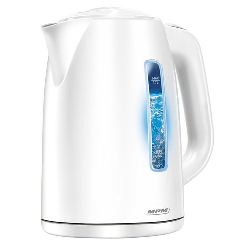 Bouilloire électrique sans fil. 1,7 Litres, filtre anti-calcaire, base 360º MPM MCZ-66